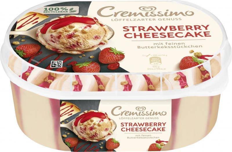 Langnese Cremissimo Strawberry Cheesecake von Langnese