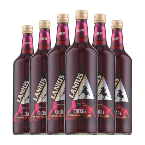 Schnaps Lanius Cherry 1 L (Karton mit 6 Flaschen von 1 L) von Lanius