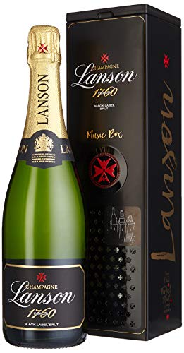 Lanson Black Label in Geschenkdose portable musicbox Champagner (1 x 0.75 l) von Lanson