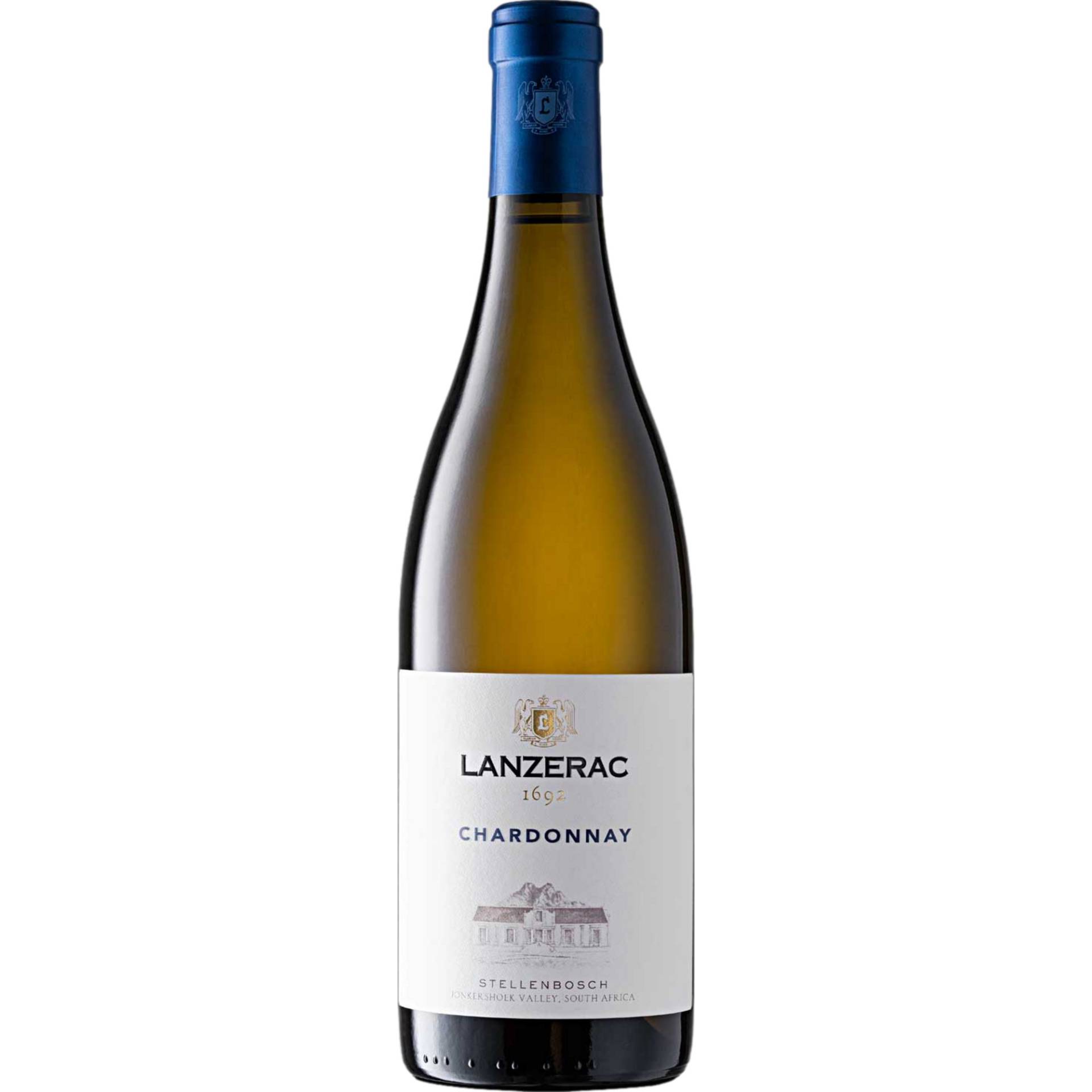 Lanzerac Chardonnay, WO Stellenbosch, Western Cape, 2022, Weißwein von Lanzerac, 1 Lanzerac Rd, 7600 Stellenbosch, Südafrika / CAPREO GmbH- Gildeweg 10- 46562 Voerde- Deutschland