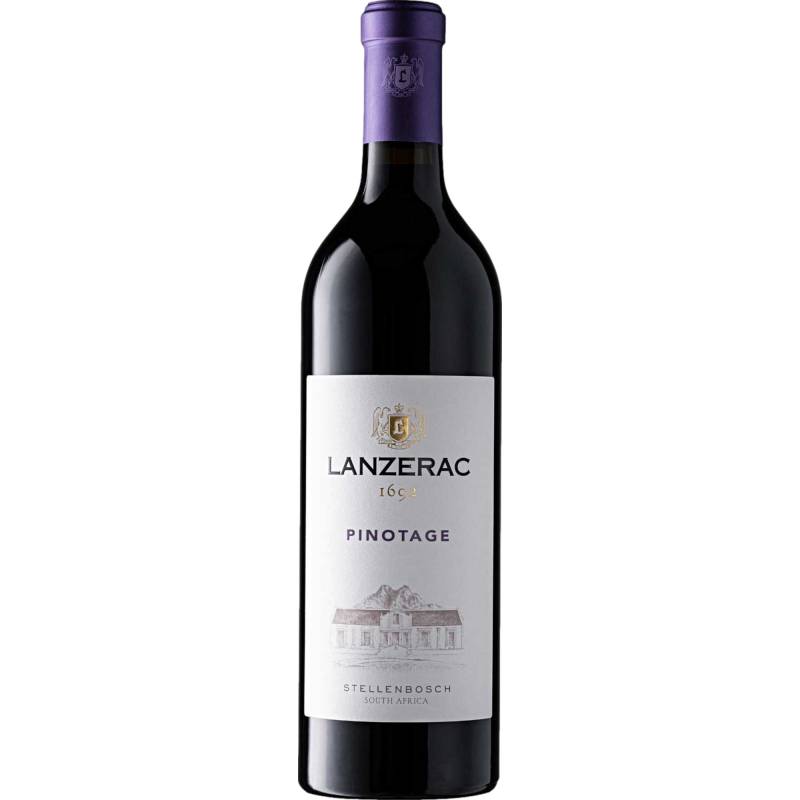 Lanzerac Pinotage, WO Stellenbosch, Western Cape, 2021, Rotwein von Lanzerac, 1 Lanzerac Rd, 7600 Stellenbosch, Südafrika / CAPREO GmbH- Gildeweg 10- 46562 Voerde- Deutschland