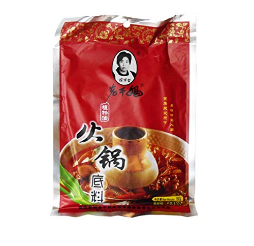 3er Pack ~ LAO GAN MA Würzige Suppen-basis für Hotpot "chinesisches Fondue" Feuertopf [3 x 160g] von Lao Gan Ma