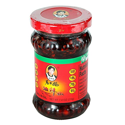 Lao Gan MA Sie La Jiao Chili Öl Sauce (7.41 Unze), laoganma Chinesische Spicy Chili Öl Sauce von Lao Gan Ma