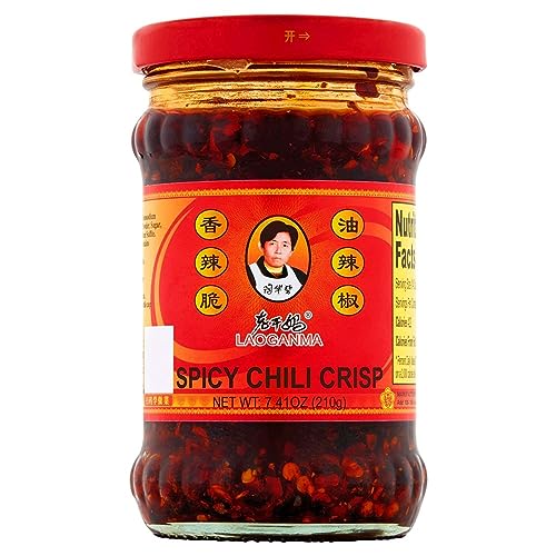 Laoganma (Lao Gan Ma) Spicy Chili Crisp Sauce (Chili Oil Sauce) Xiang La Cui 200 ml (1 Stück) von Lao Gan Ma