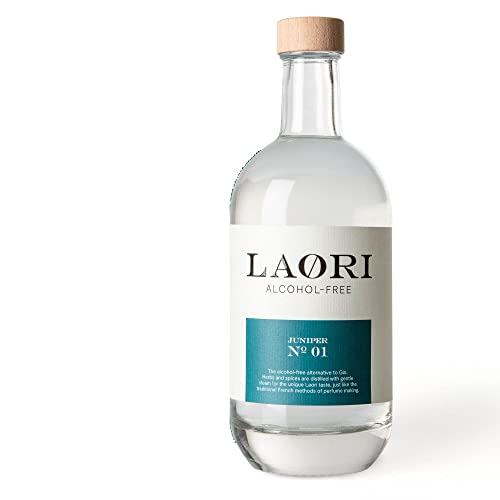 Laori Juniper No 1 | Alkoholfreie Alternative zu Gin | Natürliche Botanicals | Frei von künstlichen Aromen | Vegan & Zuckerfrei | Mild-würzige Frische | 500 ml von Laori