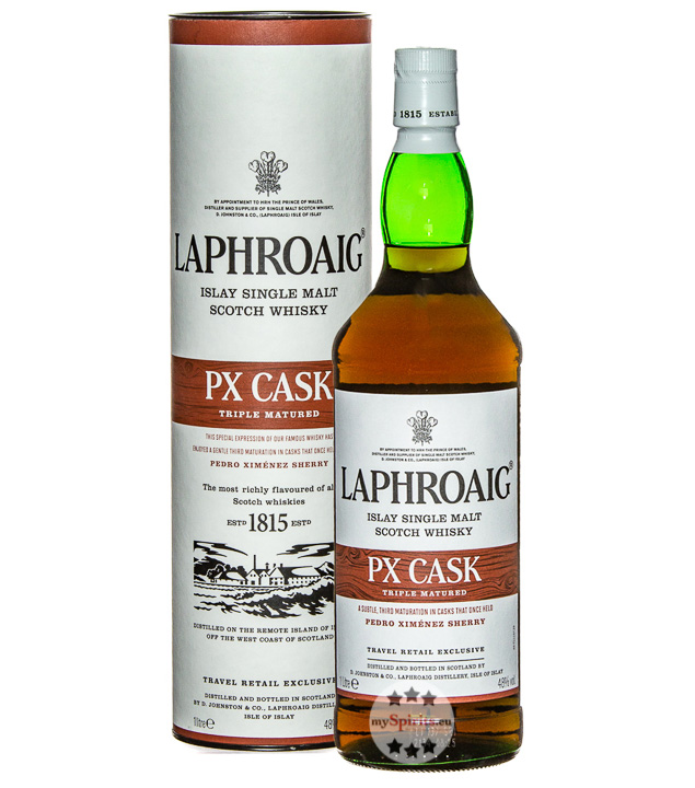 Laphroaig PX Cask Islay Single Malt Whisky (48 % Vol., 1,0 Liter) von Laphroaig Distillery