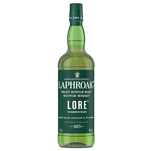 Laphroaig Lore | Islay Single Malt Scotch Whisky | mit Geschenkverpackung | reich und tiefgründig | mit einzigartigem Torfrauch | 48% Vol | 700ml Einzelflasche von Laphroaig