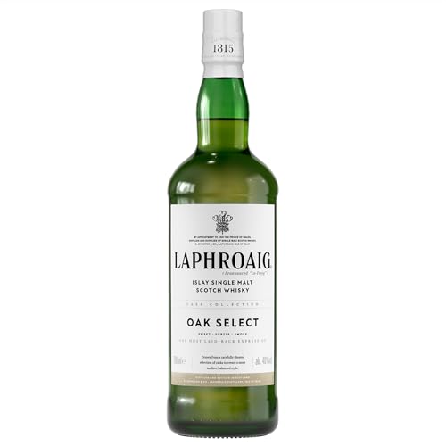 Laphroaig Select | Islay Single Malt Scotch Whisky | mit Geschenkverpackung | sanfter Torfrauch mit süßlichen Noten | 40% Vol | 700ml ( Die Geschenkverpackung kann variieren) von Laphroaig