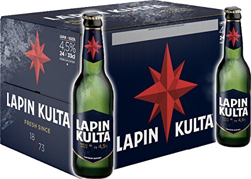 Lapin Kulta Bier 24X0,3150 l Flaschen von Lapin Kulta