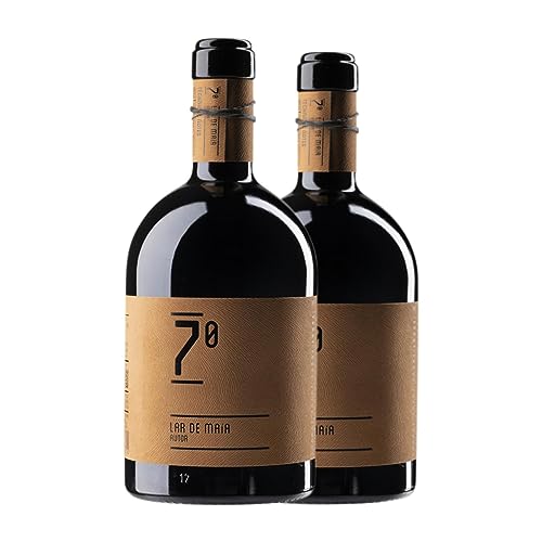 Lar de Maía 7º Autor Tempranillo Vino de la Tierra de Castilla y León 75 cl (Schachtel mit 2 Flaschen von 75 cl) von Distribuidor