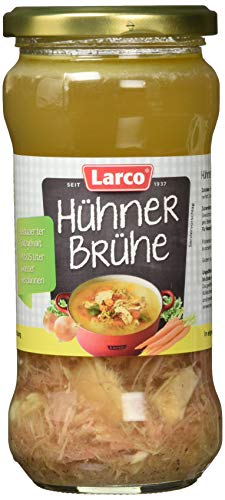 Larco Hühnerbrühe - Spezial mit Hühnerfl, 12er Pack (12 x 340 ml) von Larco