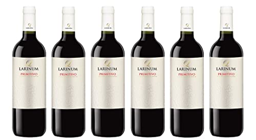 6x 0,75l - 2023er - Farnese - Larinum - Primitivo - Puglia I.G.P. - Apulien - Italien - Rotwein trocken von Larinum