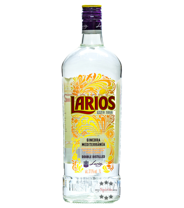 Larios Dry Gin (37,5 % vol., 1,0 Liter) von Larios