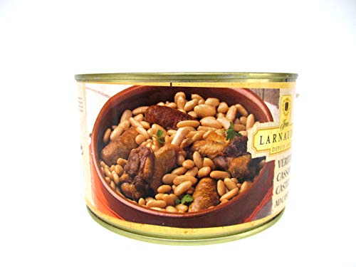 Jean Larnaudie Echtes Castelnaudary Cassoulet mit Ente 1350g. von Larnaudie