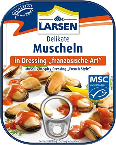 Larsen MSC Muscheln In Dressing Französische Art, 110 g von Larsen