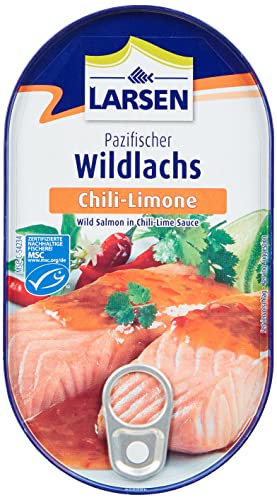 Larsen Pazifischer Wildlachs Chili-Limone Msc, 120 g von Larsen