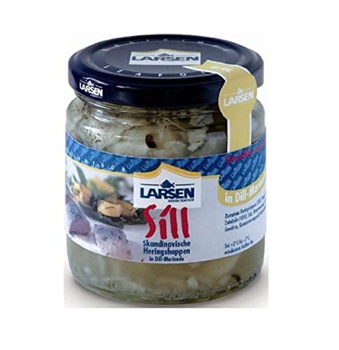 Larsen Sill Heringshappen in Dill-Marinade, 250 g von Larsen