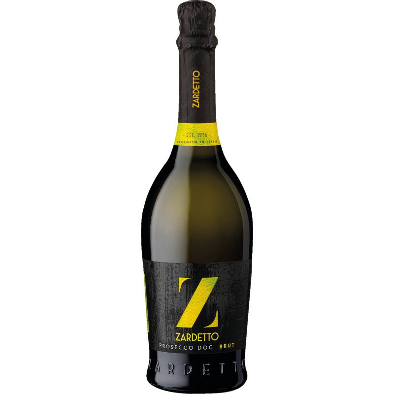 Zardetto Prosecco Spumante, Prosecco DOC, Venetien, Schaumwein von Latentia Winery SPA, Prata di Pordenone, Italia