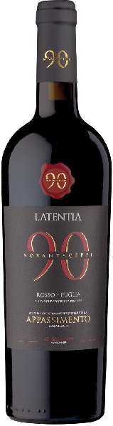 Latentia Winery SPA Novantaceppi Appassimento Puglia IGT Jg. Cuvee aus Nero di Troia, Primitivo