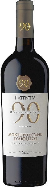 Latentia Winery SPA Novantaceppi Montepulciano D Abruzzo Jg. 2022 Cuvee aus 85 Proz. Montepulciano, 15 Proz. Andere von Latentia Winery SPA