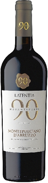 Latentia Winery SPA Novantaceppi Montepulciano D Abruzzo Jg. Cuvee aus 85 Proz. Montepulciano, 15 Proz. Andere