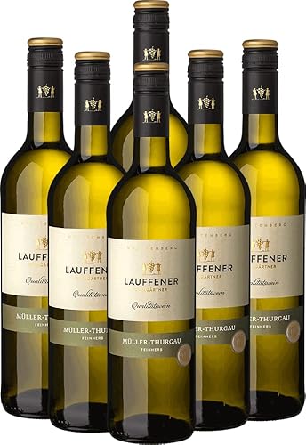 LAUFFENER WEINGÄRTNER - 2023 Müller-Thurgau Feinherb | Ein frisch und jugendlicher Weißwein mit Noten von grünem Apfel, Zitrone und Muskat. Inhalt: 0,75l und 12,0% vol. von Lauffener Weingärtner