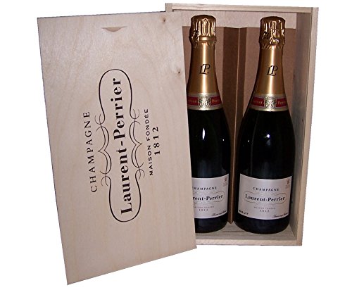 Cassetta Legno 2 Bt. Laurent Perrier La Cuvee von Laurent Perrier