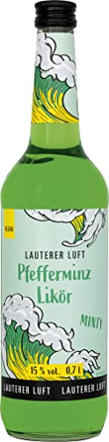 Lauterer Luft Pfefferminzlikör 0,7l 15% vol. grüner Pfeffi mit Menthol von Lautergold