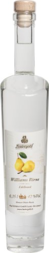 Lautergold Williams Birne (1 x 0.35 l) Edelbrand mit 42% vol. | fruchtig milde Spirituose aus Deutschland | Manufaktur | Erzgebirgische Tradition von Lautergold