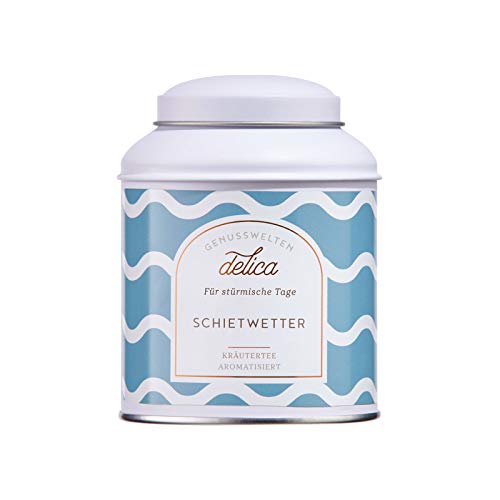 LAUX Schietwetter Tee – Kräutertee mit Anis & Honig – 60g Teedose von Laux