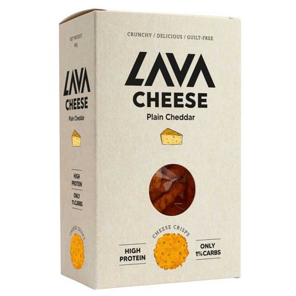 Lava Cheese Crisps Plain Cheddar von Lava Cheese