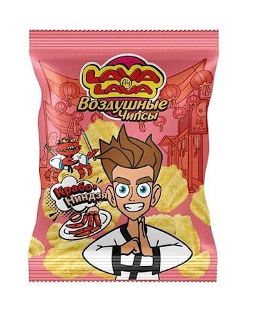 Lava Lava luftige Kartoffelchips mit Krabbengeschmack 50g von Lava Lava