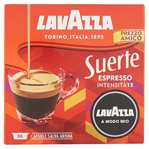 Lavazza a Modo Mio Espresso Suerte Kaffeekapseln, 36 Stück von Lavazza
