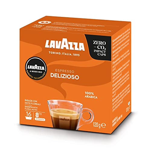 Lavazza A Modo Mio Espresso Delizioso, Kaffee, Kaffeekapseln, Arabica, 64 Kapseln von Heywood