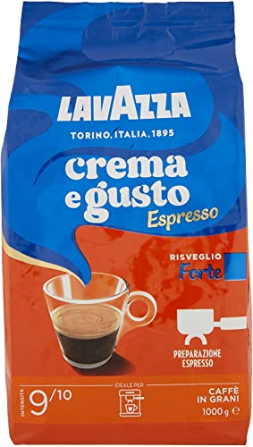 2x LAVAZZA Espresso CREMA E GUSTO Forte 1kg Bohnen von Lavazza