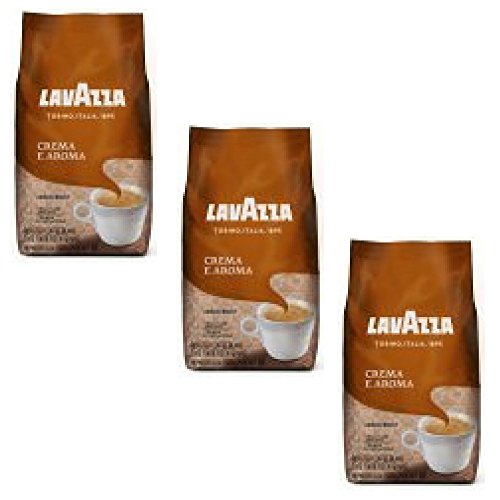 Lavazza, Crema e Aroma Vollbohnenkaffee, 1 kg, 3 Beutel von Lavazza