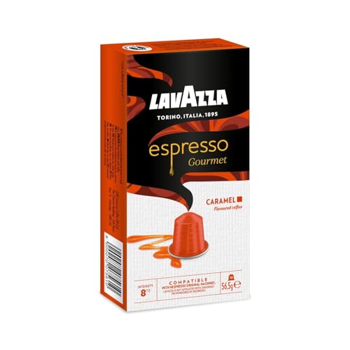 CASE 10 BOXES NCC ALU FLAV.CARAMEL von Lavazza