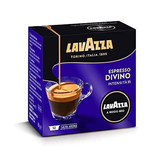 Lavazza A Modo Mio Espresso Divino, 5er Pack, 5 x 12 Kapseln (5 x 90 g) von Lavazza