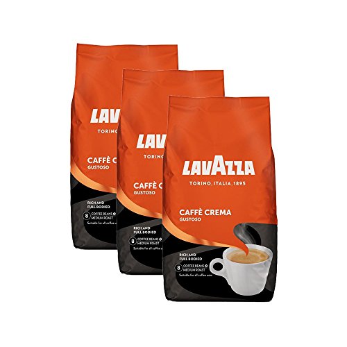 Lavazza Caff? Crema gustoso, 1000g ganze Bohne 3er Pack von Lavazza