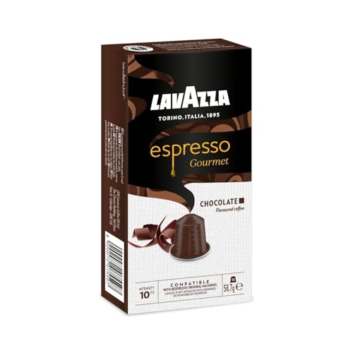 CASE 10 BOXES NCC ALU FLAVOURED CHOCOL von Lavazza