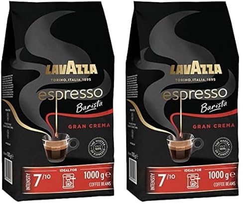 Lavazza Espresso Gran Créma Café En Grains 1Kg (Packung mit 2) von Lavazza