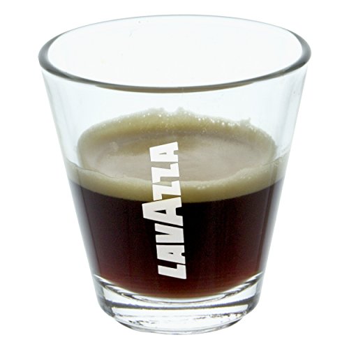 Lavazza Espressogläser, 12er Set, Kleine Gläser, Kaffeegläser, Trinkglas, Glas, 80 ml, 20003333 von Lavazza