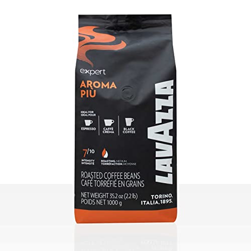 Lavazza Expert Aroma Piu Espresso - 6 x 1kg ganze Bohne von Lavazza
