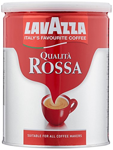 Lavazza Gemahlener Kaffee - Qualità Rossa - 2er Pack (2 x 250 g Dose) von Lavazza