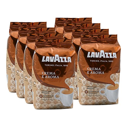 Lavazza Kaffee Crema E Aroma, (8 x 1kg Packung) von Lavazza