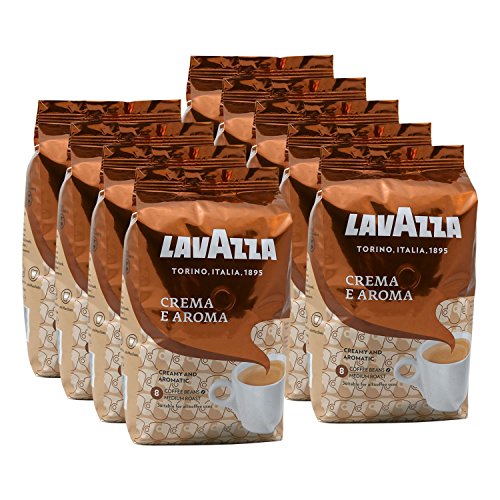 Lavazza Kaffee Crema E Aroma, (9 x 1kg Packung) von Lavazza