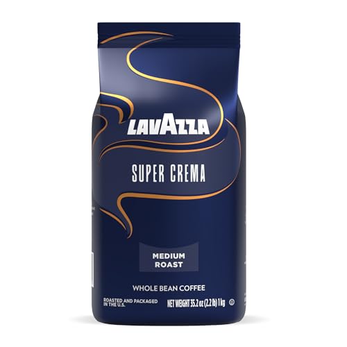 Lavazza Kaffee Espresso - Super Crema, 1000g Bohnen von Lavazza