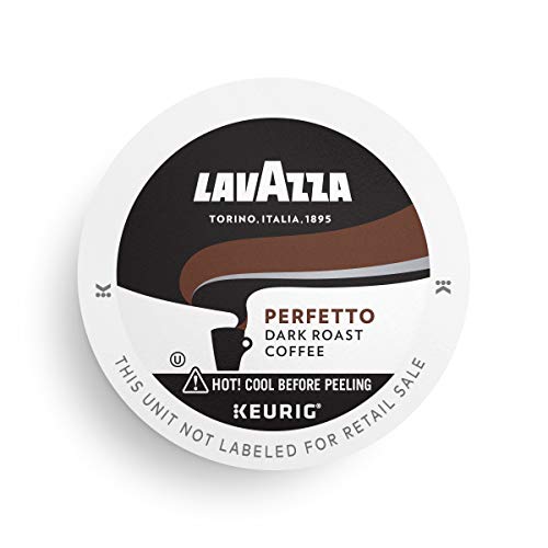 Lavazza Perfetto Kaffeebecher für Keurig-Brauer, 88 Stück, vollmundiger dunkler Röstung mit kräftigem, dunklem Geschmack und Noten von Karamell, 100 % Arabica von Lavazza