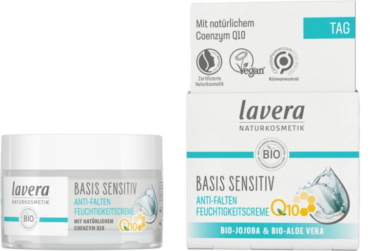 Anti-Falten Feuchtigkeitscreme Q10 von Lavera