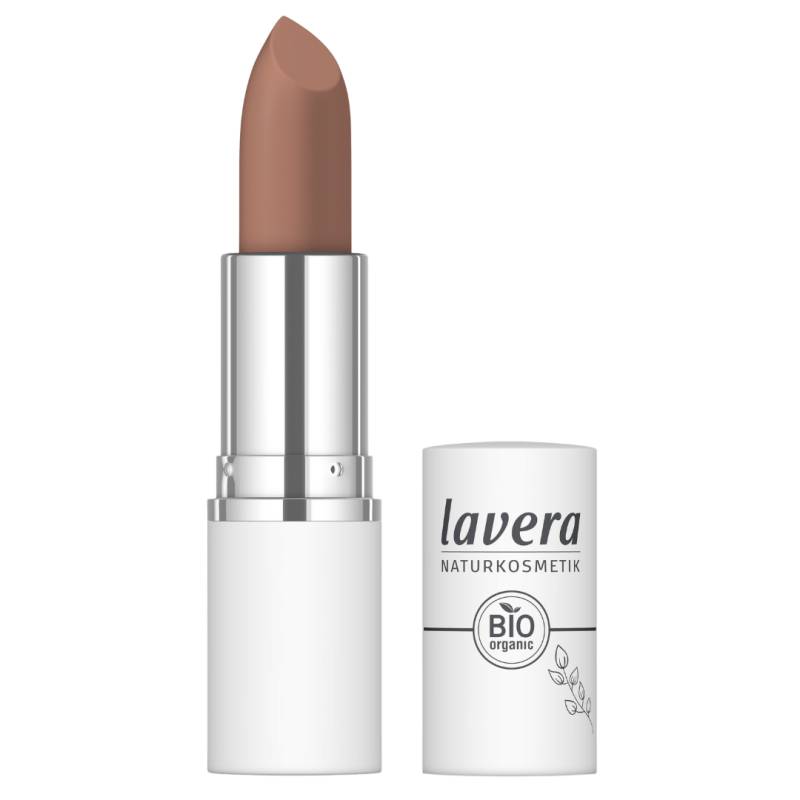 Comfort Matt Lipstick -Warm Wood 02- von Lavera